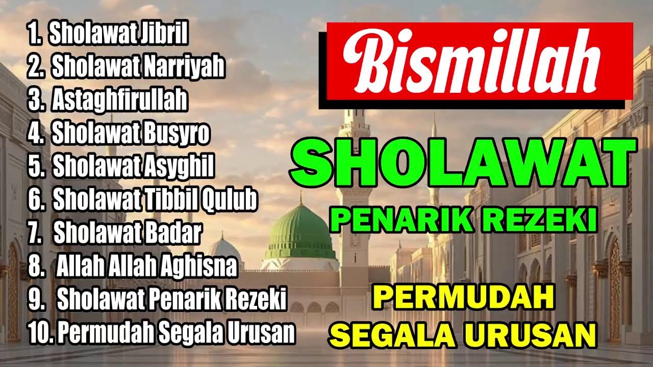 🔴 LIVE SHOLAWAT JIBRIL PEMBUKA REZEKI & PELUNAS HUTANG 2026 | Full Album Terbaru