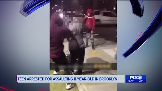 Teen arrested for assaulting 11-year-old girl in Brooklyn