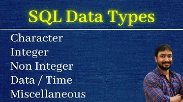 Data Types in SQL || SQL Tutorial for Beginners in Hindi