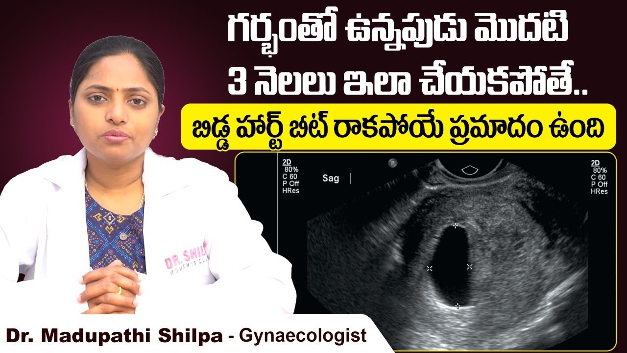 ఇలా బిడ్డ ఎదుగుదల ఉండదు || Causes Of a Missed Pregnancy Loss in Telugu || Dr Shilpa Women's Clinic