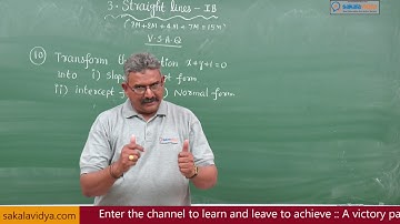 How to score 75 marks in 24 hours in Intermediate|1B| Straight Lines Part   5