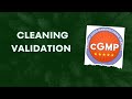 What is cleaning validation? How is it useful in the pharmaceutical industry?