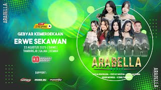 Download Lagu 🔴LIVE ARABELLA MUSIC - GEBYAR HUT RI KE-80 | ERWE SEKAWAN | TAMBIREJO GAJAH DEMAK - NUGROHO AUDIO MP3 Download Lagu 🔴LIVE ARABELLA MUSIC - GEBYAR HUT RI KE-80 | ERWE SEKAWAN | TAMBIREJO GAJAH DEMAK - NUGROHO AUDIO MP3