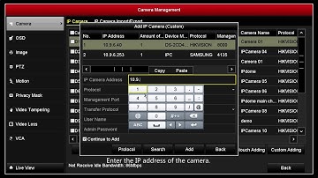 How to add Hikvision IPC by custom protocol