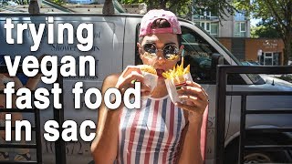 NON VEGANS TRY VEGAN FAST FOOD