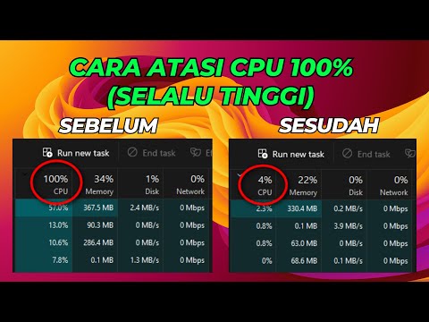 Cara Atasi CPU 100 (Selalu Tinggi) di Windows 10 dan 11
