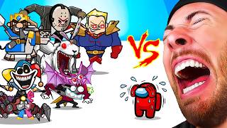 MINI CREWMATE VS EVERY VILLIAN..