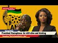 Ramaphosa  I m still alive