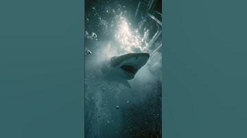 Gigantic Shark Attacks Submarine Near Bermuda Triangle