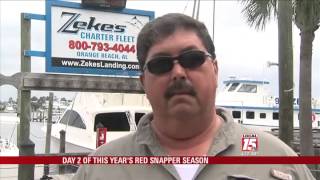Rough Weather Stalls Day 2 of 2014 Red Snapper Season screenshot 5