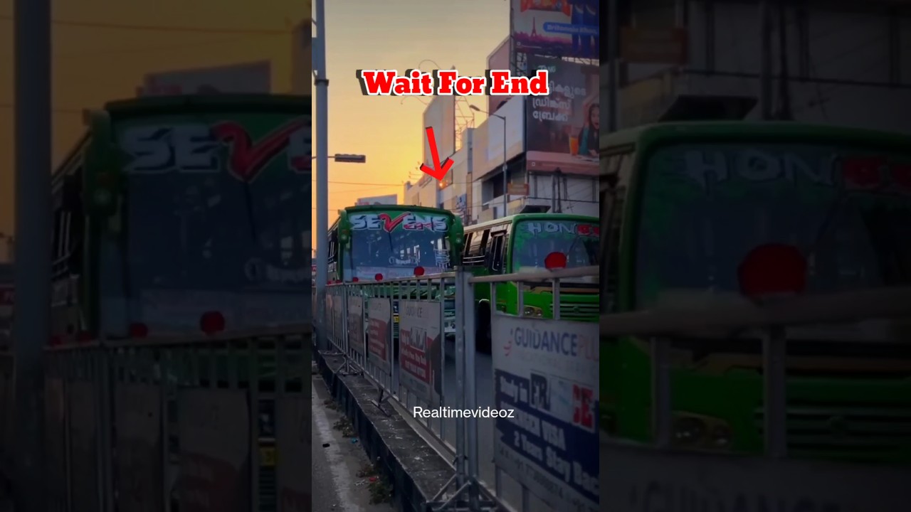 Kochi Private Bus Overtaking 