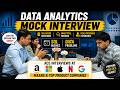 Data Analytics Mock Interview 2026 | SQL Interview Questions & Answers for Freshers.