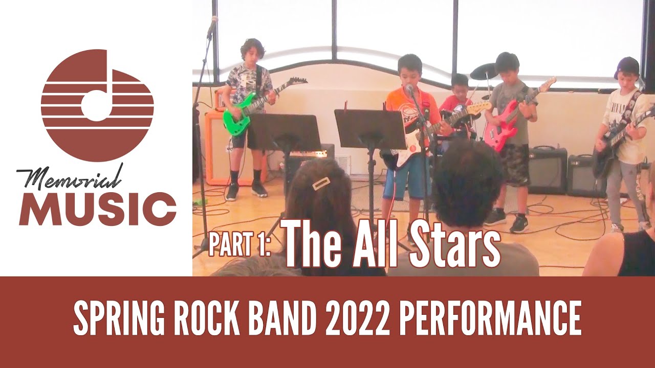 Spring Rock Band Performance, PART 1: The All Stars - YouTube