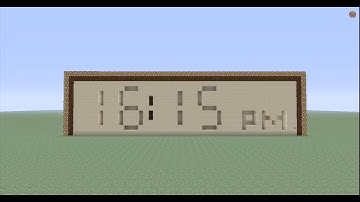 "The Clock" Minecraft Xbox 360 Edition