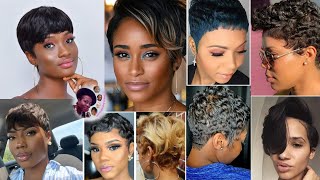 Newest Sassy Pixie Short Haircut Hairstyles Ideas For Every Black Women To Look Into