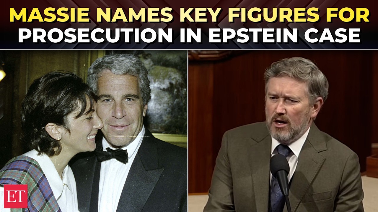 ‘Let me DROP THE NAMES now!’: Rep. Massie rips DOJ over Epstein probe, names people for prosecution