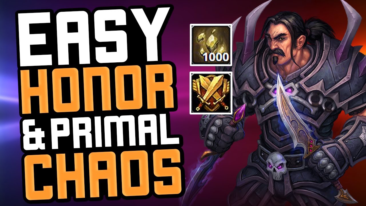 HOW TO GET PRIMAL CHAOS + HONOR FAST - WoW Dragonflight - YouTube