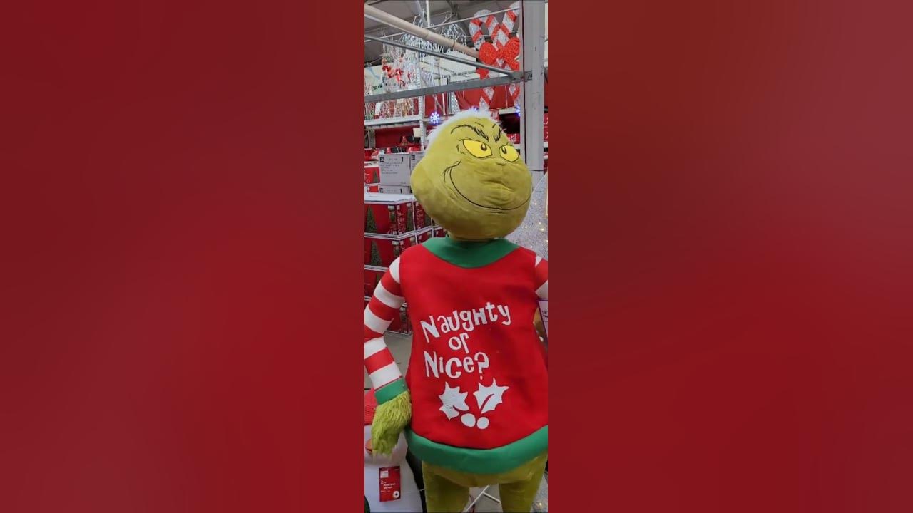 the Grinch at Home Depot 2022 YouTube