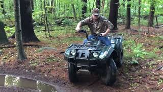 Yamaha Kodiak 400 4x4 ATV (All Terrain Capabilities)