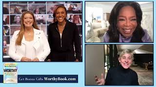Ellen DeGeneres , Oprah Winfrey , Robin Roberts joined Jamie Kern Lima YouTube Live