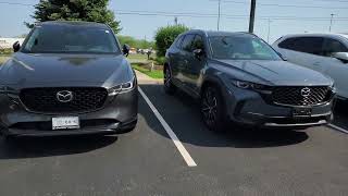 2022 Mazda - Quick exterior walk CX-50 vs CX-5