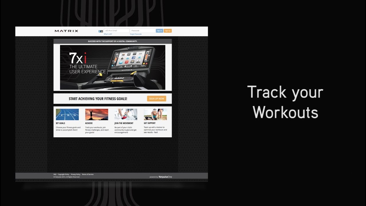 Matrix Workout Tracking Network Track Your Workouts YouTube Matrix Workout Tracking Network Track Your Workouts YouTube