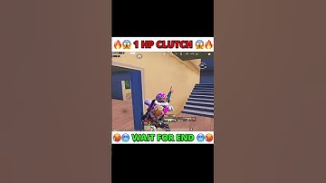 1v4 Clutch🥵🔥 Wait For End || #shorts #bgmi #pubgmobile