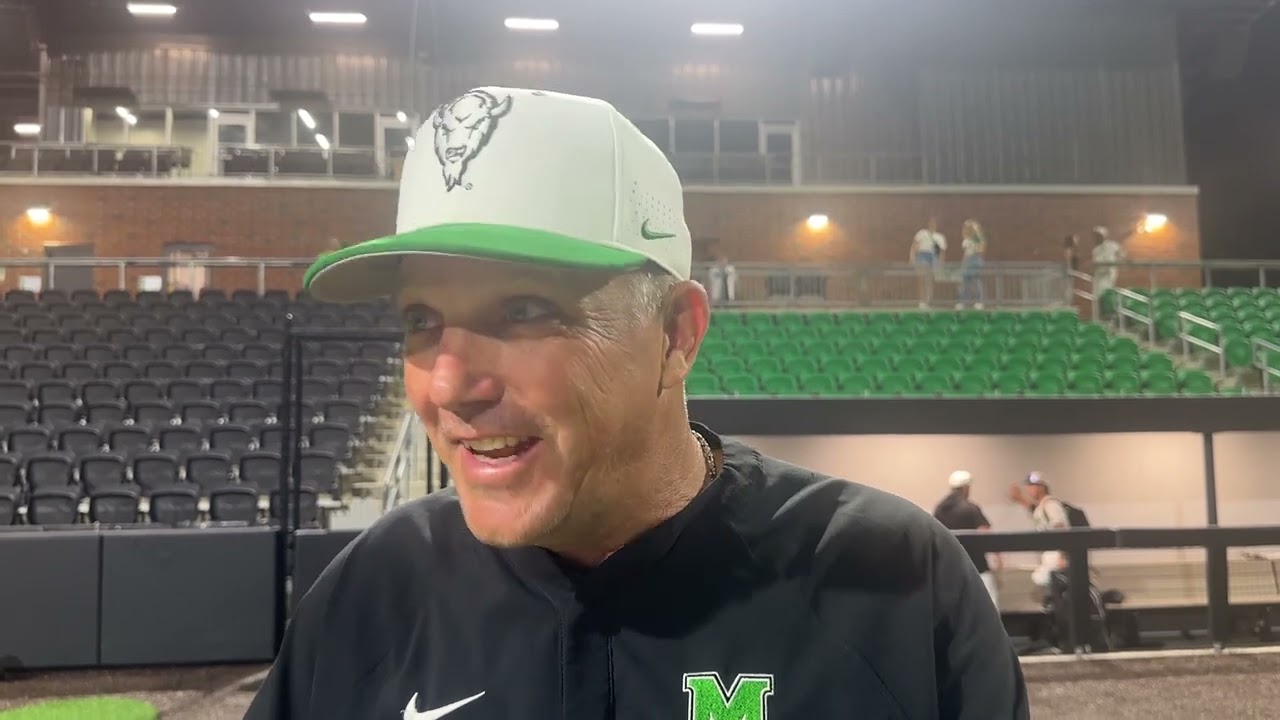 Image related to Marshall Baseball - Jack Firestone/Head Coach Greg Beals (Post-Ohio)