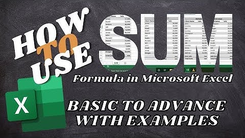 Unlocking the Full Potential of the SUM Formula: Advanced Tricks