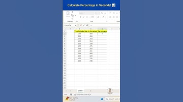 🔥 Excel Trick to Calculate Percentage in 5 Seconds | No Formula Needed Again!