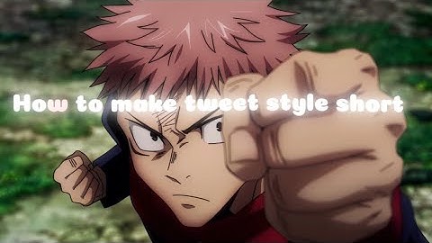 How I created my 5K views short with tweet style shot ￼