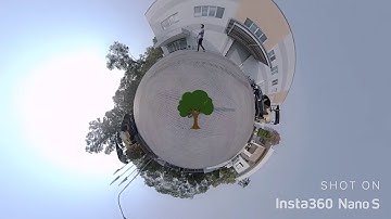 Walking Globe - Insta360 Nano S