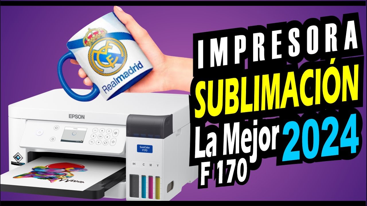 Impresora para SUBLIMACIÓN F 170 Sure Color 💥 Como Instalar impresora F 170  😱 Impresora SUBLIMACION 