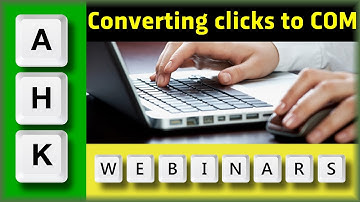 AutoHotkey Webinar 06/2020: Helping out some attendee