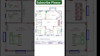 House Plan #shorts #shortvideo #viralvideo #viral #house_plan #civilengineering #plan #house_drawing