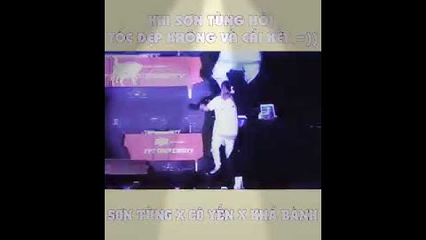 Khi Sơn Tùng hỏi tóc đẹp không và cái kết...