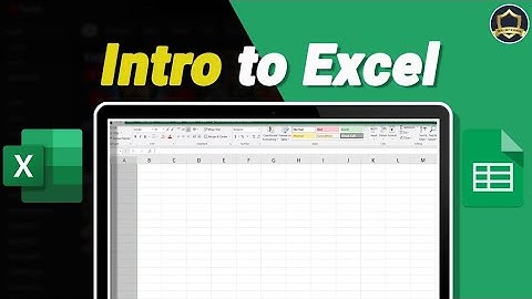 Introduction to Excel - Touring the Excel Interface