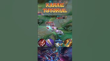 Karrie tutorial for beginners 🫂#mobilelegendstoday #mobilelegends #foryou #mlbb #funny #tutorial
