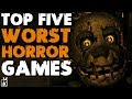 Top Five Worst Horror Games - rabbidluigi