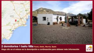 2 dormitorios 1 baño Villa se Vende en Rural, Aledo, Murcia, Spain