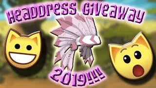 Light Pink Headdress Giveaway 2020 Still Open April 2020