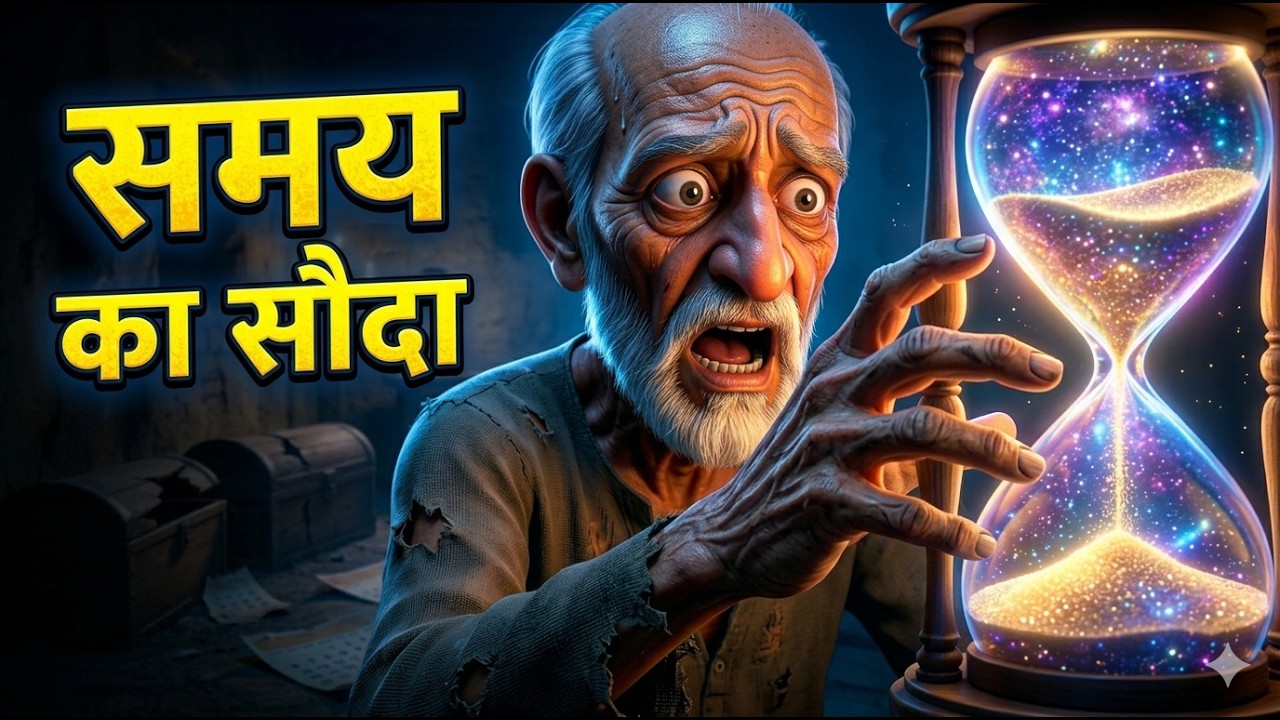 “समय का सौदा 😨|एक गलती जिसने उसकी पूरी ज़िंदगी खत्म कर दी (Emotional ...