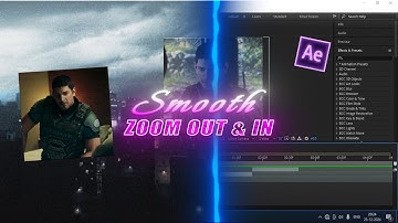 Smooth Zoom Out & In Tutorial for After Effects