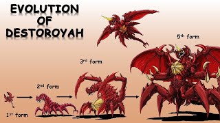 The 5 Forms Of Destoroyah  Oxygen Kaiju