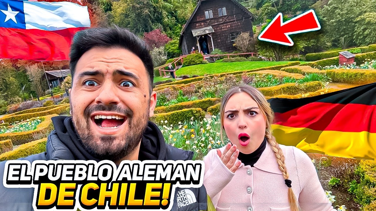 El pueblo del SUR de CHILE🇨🇱 donde MILLONARIOS van de vacaciones! FRUTILLAR