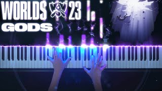 League of Legends - GODS ft. NewJeans (뉴진스) | Worlds 2023 - Piano Cover / Version Resimi