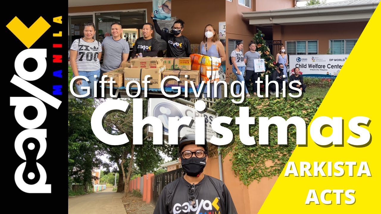 Padyak Manila Gives Back ( Cribs Foundation ) a Christmas special YouTube