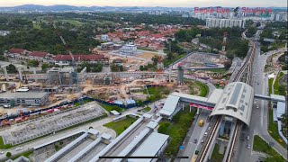 LRT 3 Glanmarie Station Progress Update March 2021