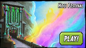 Temple Run 2 KING FAFNIR - HOLI FESTIVAL MAP - ENDLESS RUNNER