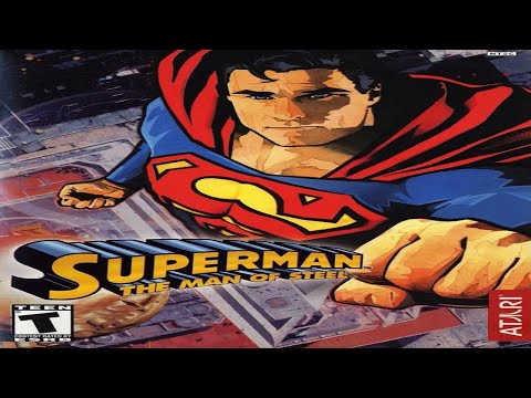 Superman The Man of Steel (XBOX Original) (Первый взгляд) (стрим с player00713)